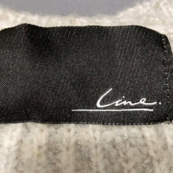 LINE the Label Knit Sweater Large​​​​​​​ Chain Shoulders - Picture 12 of 12